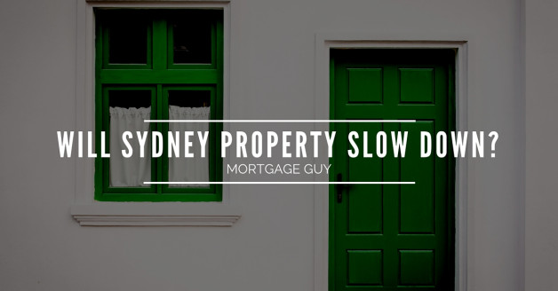 When will Sydney property price growth slow down?